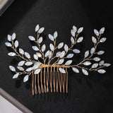 Rhinestone Bridal Hair Comb Wedding Hair Accessories Tiara