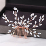 Rhinestone Bridal Hair Comb Wedding Hair Accessories Tiara