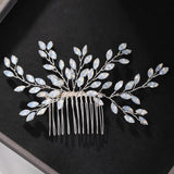 Rhinestone Bridal Hair Comb Wedding Hair Accessories Tiara
