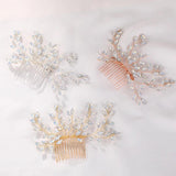 Rhinestone Bridal Hair Comb Wedding Hair Accessories Tiara