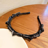 French Retro Fragrance Bow Headband for Girls
