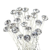 Bridal Hair Pins Slides Crystal Barrettes Wedding Accessories