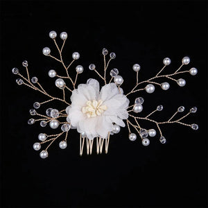 Pearl Bridal Hair Combs Clips for Wedding