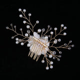 Pearl Bridal Hair Combs Clips for Wedding