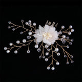 Pearl Bridal Hair Combs Clips for Wedding