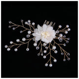 Pearl Bridal Hair Combs Clips for Wedding