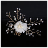 Pearl Bridal Hair Combs Clips for Wedding