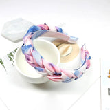 Gradient Braid Hairband Women Knot Headband Vintage Twist Hair Accessories