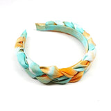 Gradient Braid Hairband Women Knot Headband Vintage Twist Hair Accessories
