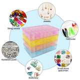 Adjustable Jewelry Container Box Case 24 Slots Plastic Storage Beads Earrings