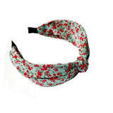 Floral Print Knot Hairband Women Girls Headband