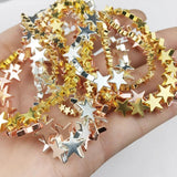 Silver Plated Star Hematite Beads Charm Spacer 4/6/8/10mm