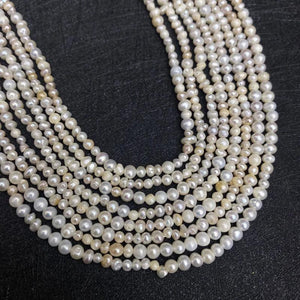 Potato Shape Natural Freshwater Pearl Beads for DIY Jewelry Making