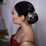 Rhinestone Wedding Hair Combs Hair Accessories for Women