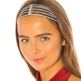 Elastic Crystal Headband Bridal Wedding Hair Accessories