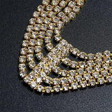 Elastic Crystal Headband Bridal Wedding Hair Accessories