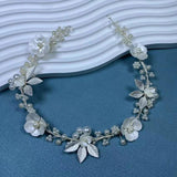 Bridal Headband Alloy Leaf Hairband Wedding Hair Accessories