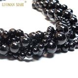 100% Natural Tourmaline Round Gem Stone Beads 4/6/8/10/12mm