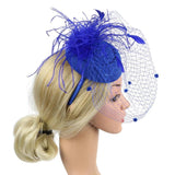 Feather Hair Clip Tiaras Wedding Hair Accessories