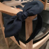 Dot Bow Headband Twist Hairband Bow Knot Cross Headwrap Hair Bands