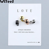 WLYeeS 4pcs Skull Charm Copper beads CZ Metal Spacer Loose beads Jewelry making