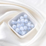 Colorful Acrylic Spacer Beads Round Matte Loose Beads for Jewelry Making