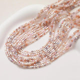 2.5mm Colorful Glass Bead Cube Shape Loose Bead for DIY Jewelry Making