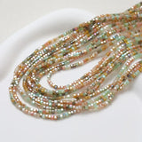 2.5mm Colorful Glass Bead Cube Shape Loose Bead for DIY Jewelry Making