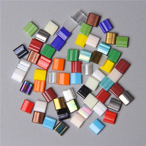 5x5mm Loose Tila Tube Beads for Jewelry Making - Seedbeads Beadwork