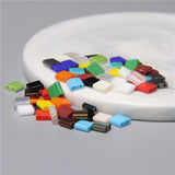 5x5mm Loose Tila Tube Beads for Jewelry Making - Seedbeads Beadwork