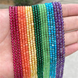 Colorful Mini Natural Stone Beads for DIY Bracelet Necklace Earring
