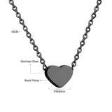 ASON Stainless Steel Pendant Heart Charms For Women Jewelry