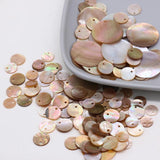 5Pcs Natural Shell Pendant Beads DIY Jewelry Making