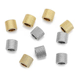 20pcs 5mm Stainless Steel Spacer Beads for DIY Bracelets Necklace Making