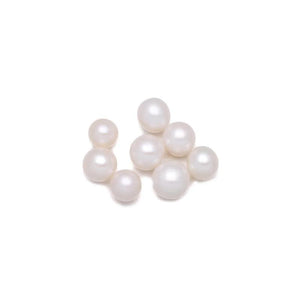 Freshwater Pearl Pendant Round 6-8mm for Jewelry Making DIY