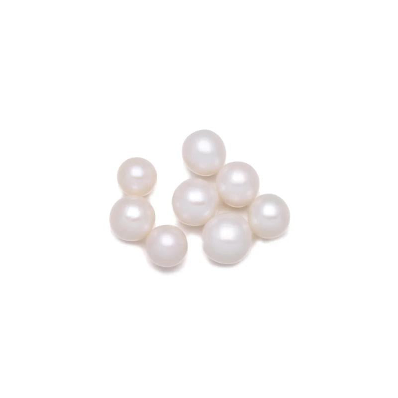 Freshwater Pearl Pendant Round 6-8mm for Jewelry Making DIY