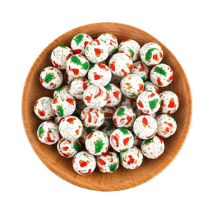 Christmas Series Silicone Beads for Jewelry Making DIY Accessories