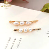 Freshwater Pearl Hair Clips Pins for Women