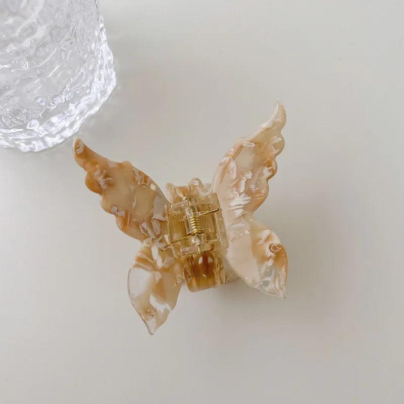 Colorful Butterfly Hair Claw Acetate Hair Grasp Clips