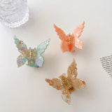Colorful Butterfly Hair Claw Acetate Hair Grasp Clips
