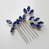 Silvery Hair Combs Wedding Jewelry Accessories Crystal Women Head Decoration