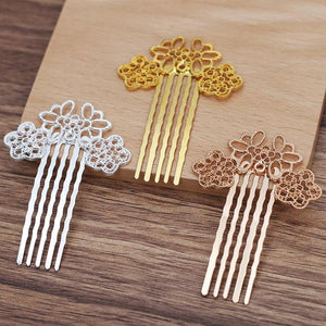 10 Vintage Decorative Wedding Hair Combs Women Accessories