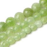 Faceted Natural Stones Beads for DIY Bracelet Making