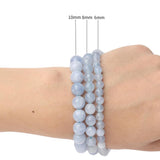 Faceted Natural Stones Beads for DIY Bracelet Making
