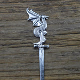 Halloween Dragon Butterfly Hair Sticks Clips Witch Wiccan Hair Jewelry