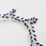 Purple Rhinestone Hairbands Wedding Hair Jewelry Bridal Tiara