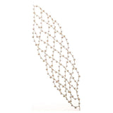 Mesh Hairband Vintage Pearl Headband Tiaras Hair Vines