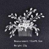 Wedding Hair Combs Pearl Crystal Decoration Tiara