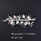 Wedding Hair Combs Pearl Crystal Decoration Tiara