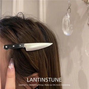 Punk Hiphop Hairpin Side Clip for Women N236